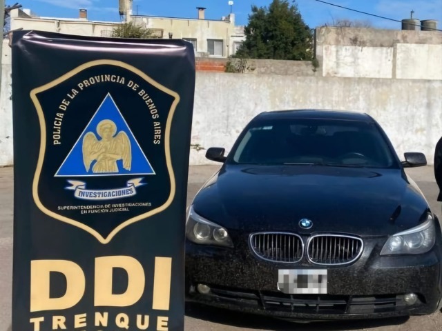 Incautaron un BMW de Olavarra con pedido de secuestro por estafa